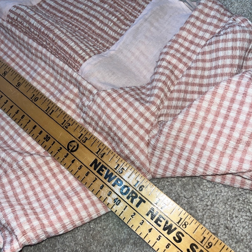 O.P.T Sana Two-Piece Set in Gingham Pink - Picture 7 of 15